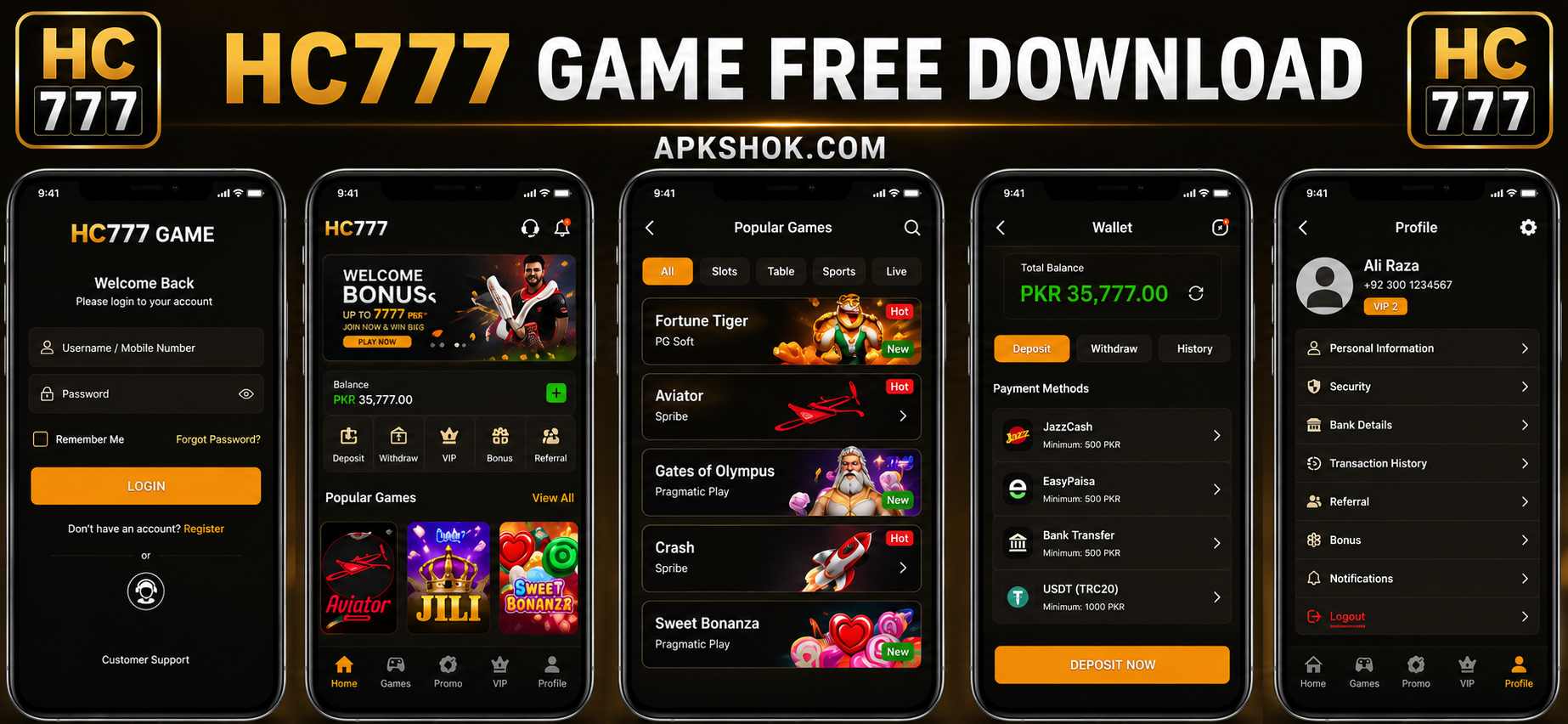 hc777 game